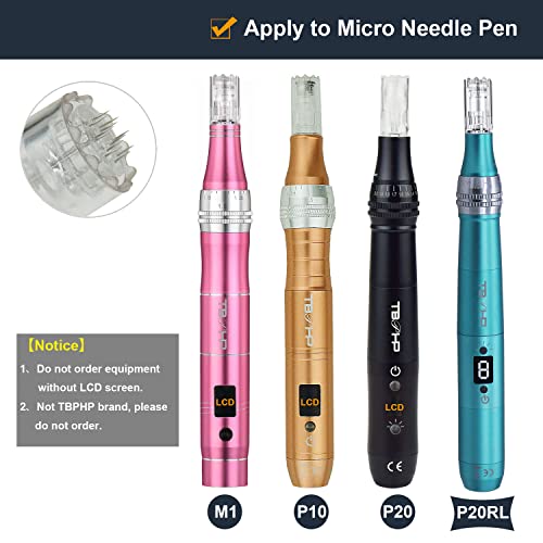 TBPHP 10pcs 12 pin,para Electric (M1/P10/P20/P20RL) Derma pen